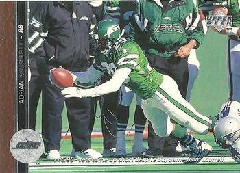 Adrian Murrell New York Jets 1996 Upper Deck NFL #81